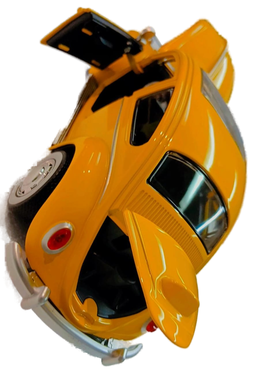 Fusca 67 Amarelo 1:24 4