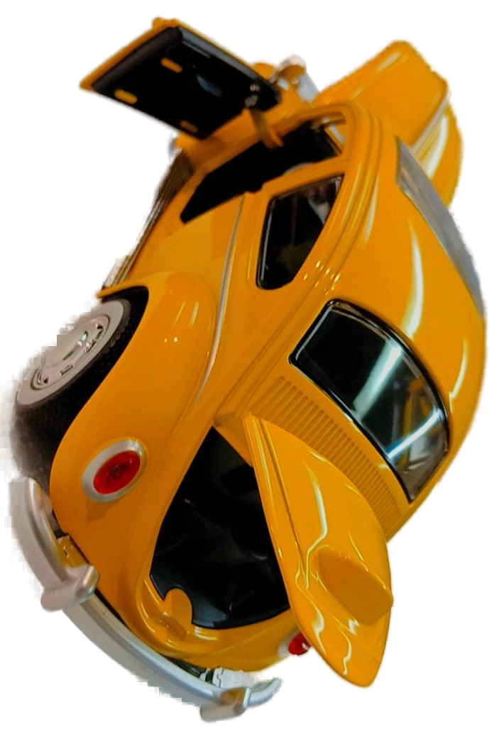 Fusca 67 Amarelo 1:24 5
