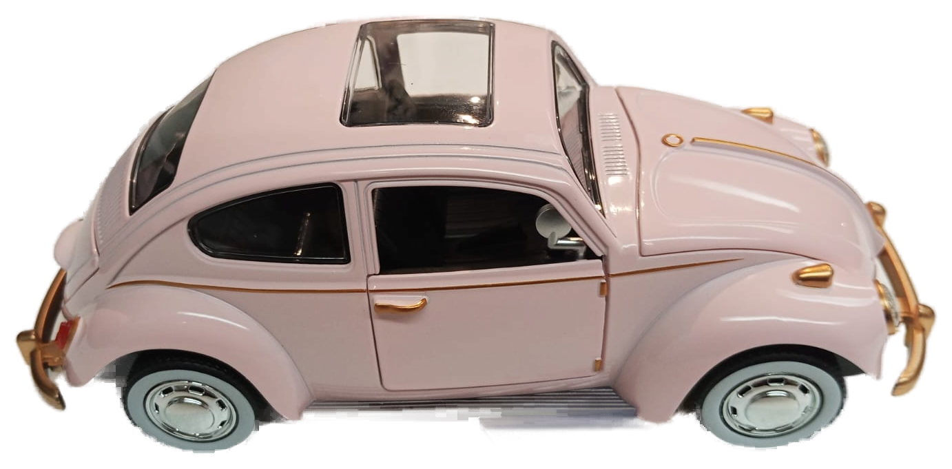 Fusca 67 Rosa 1:24 6