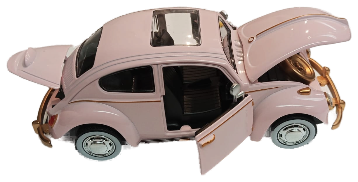 Fusca 67 Rosa 1:24 10