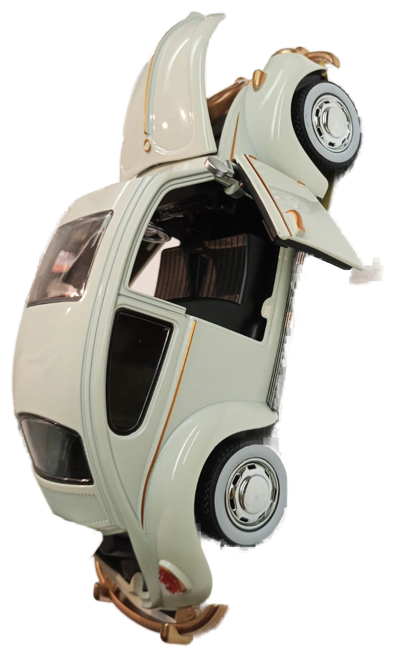 Fusca 67 Creme 1:24 4