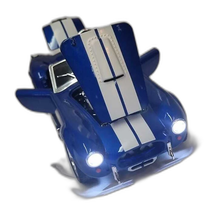 Réplica Cobra Azul Listras Duplas 1:24 2