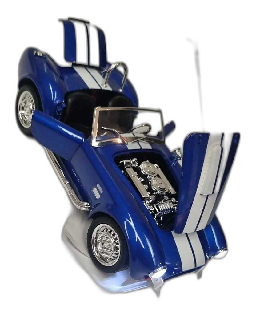 Réplica Cobra Azul Listras Duplas 1:24 4
